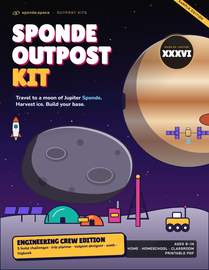 Sponde Outpost Kit sample, page cover